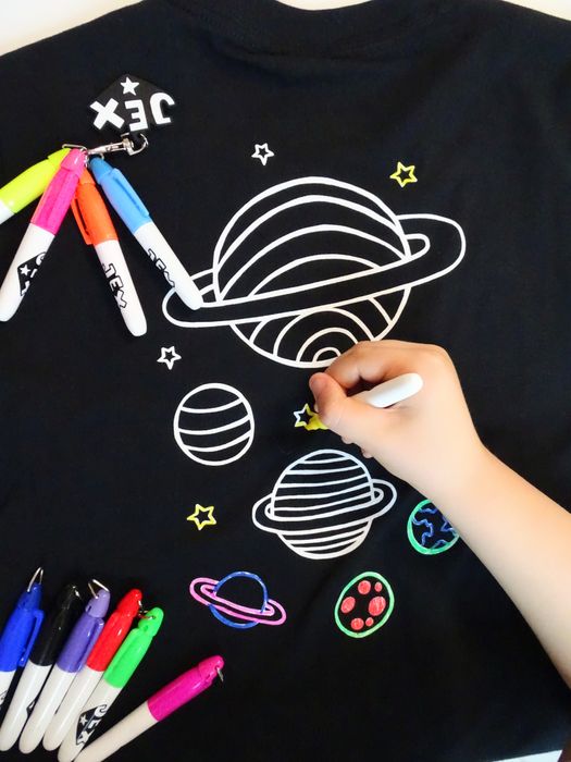 Colour-in T-Shirts